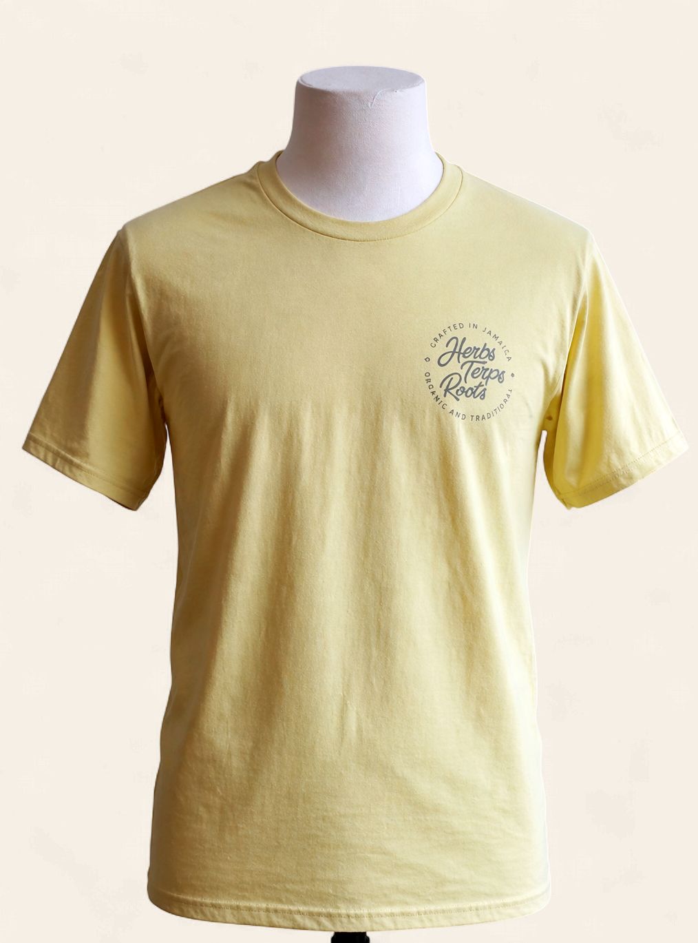 Herbs Terps Roots Jamaica Yellow Tee