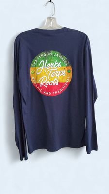 Blue HTR long sleeve shirt
