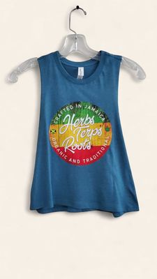 Blue HTR (ladies tank top)