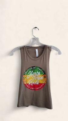 Brown HTR (ladies tank top)