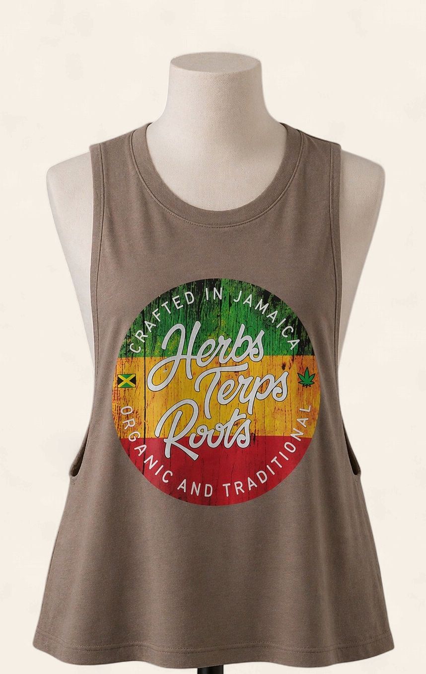 Brown HTR (ladies tank top)