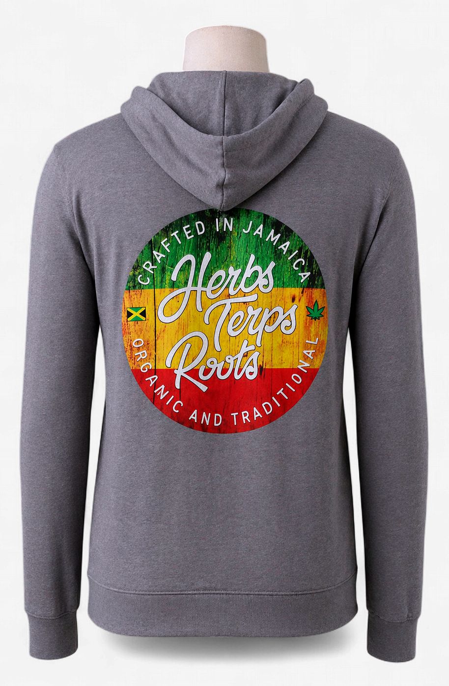 Herbs Terps Roots Classic Grey Hoodie