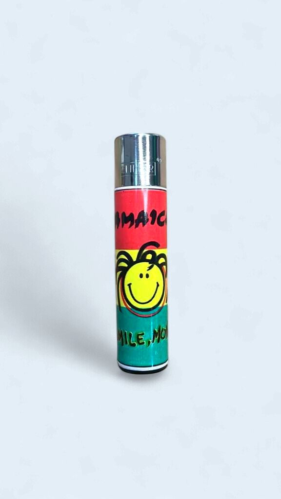 Clipper Refillable lighter, Design: Rasta No Problem Mon