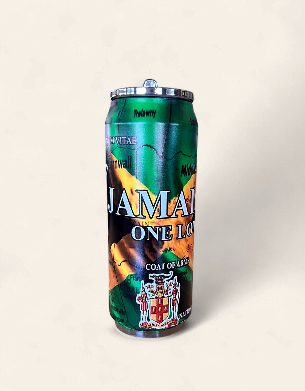 can-shaped insulated tumbler 16 oz