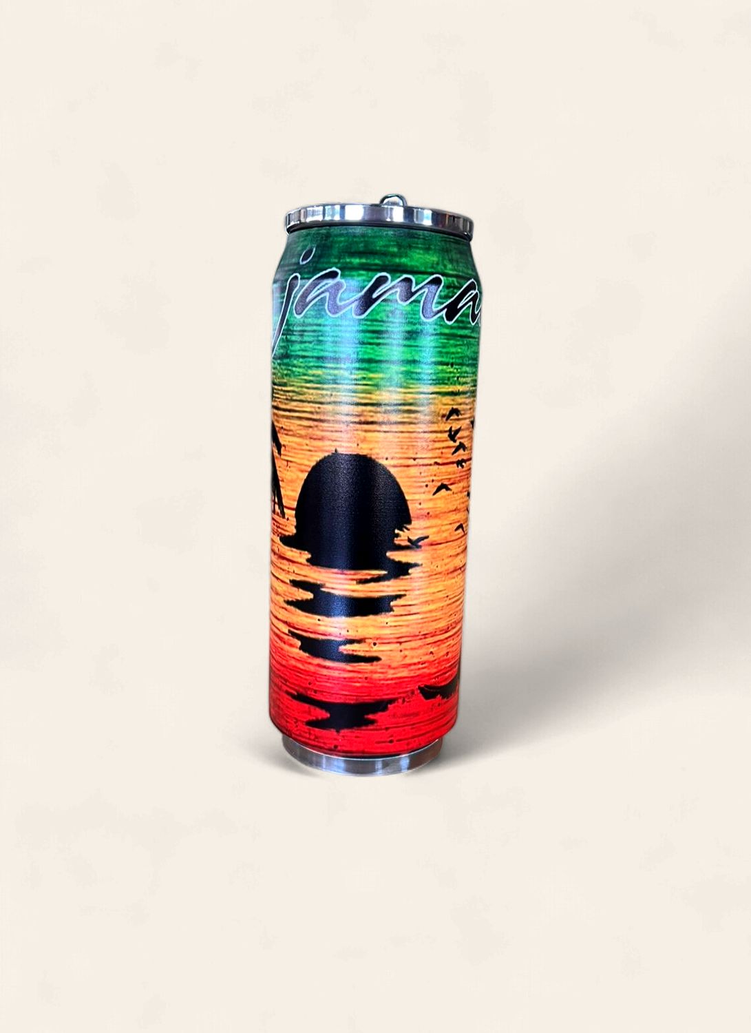 can-shaped insulated tumbler 16 oz