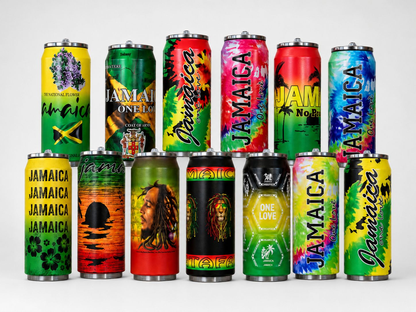 Jamaica 16 oz Insulated Can-Shaped Tumbler