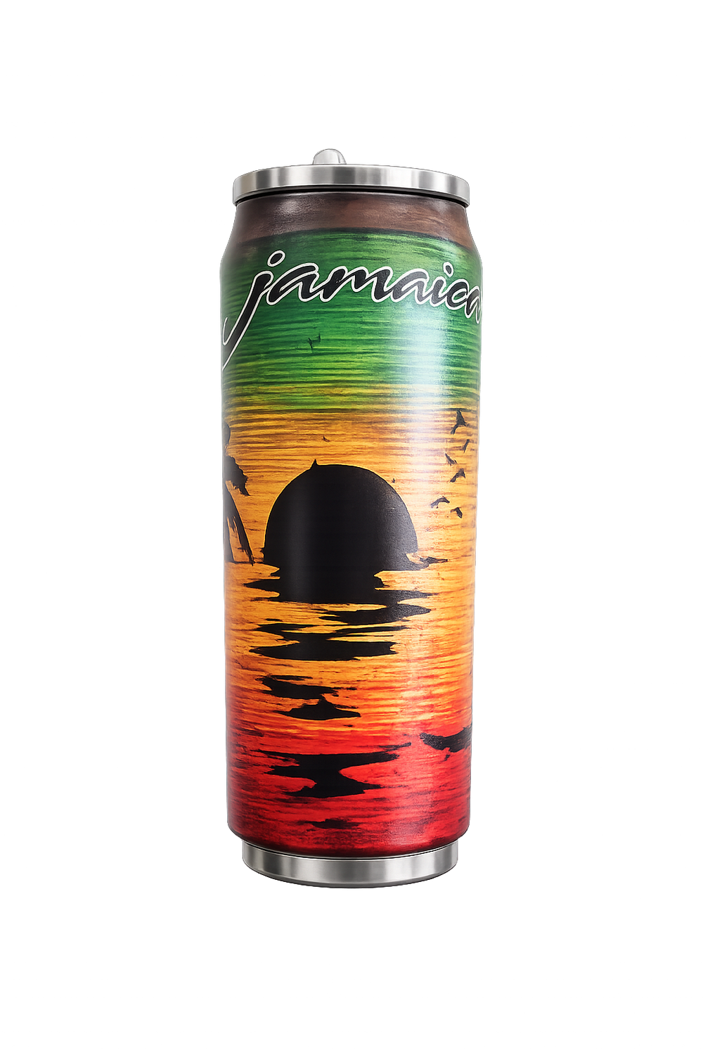 Jamaica 16 oz Insulated Can-Shaped Tumbler