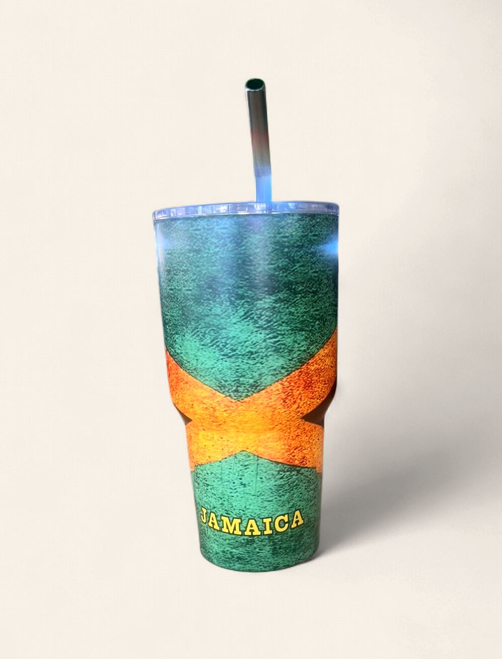 insulated travel mug with straw - 30oz