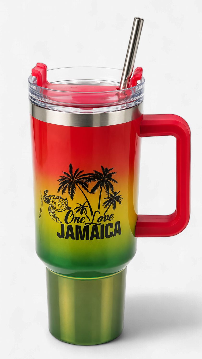 Jamaica Insulated Travel Mug with Straw (20oz, 30oz &amp; 40oz)