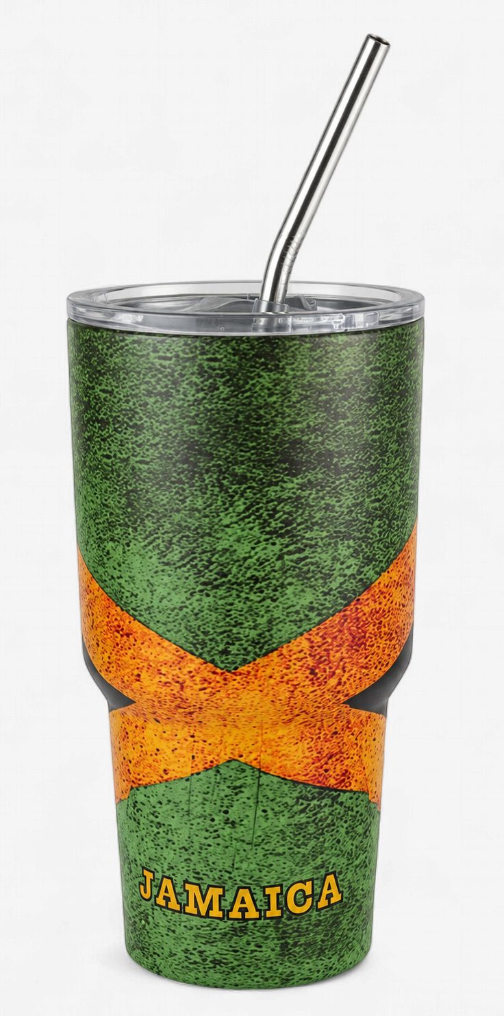 Jamaica Insulated Travel Mug with Straw (20oz, 30oz &amp; 40oz)