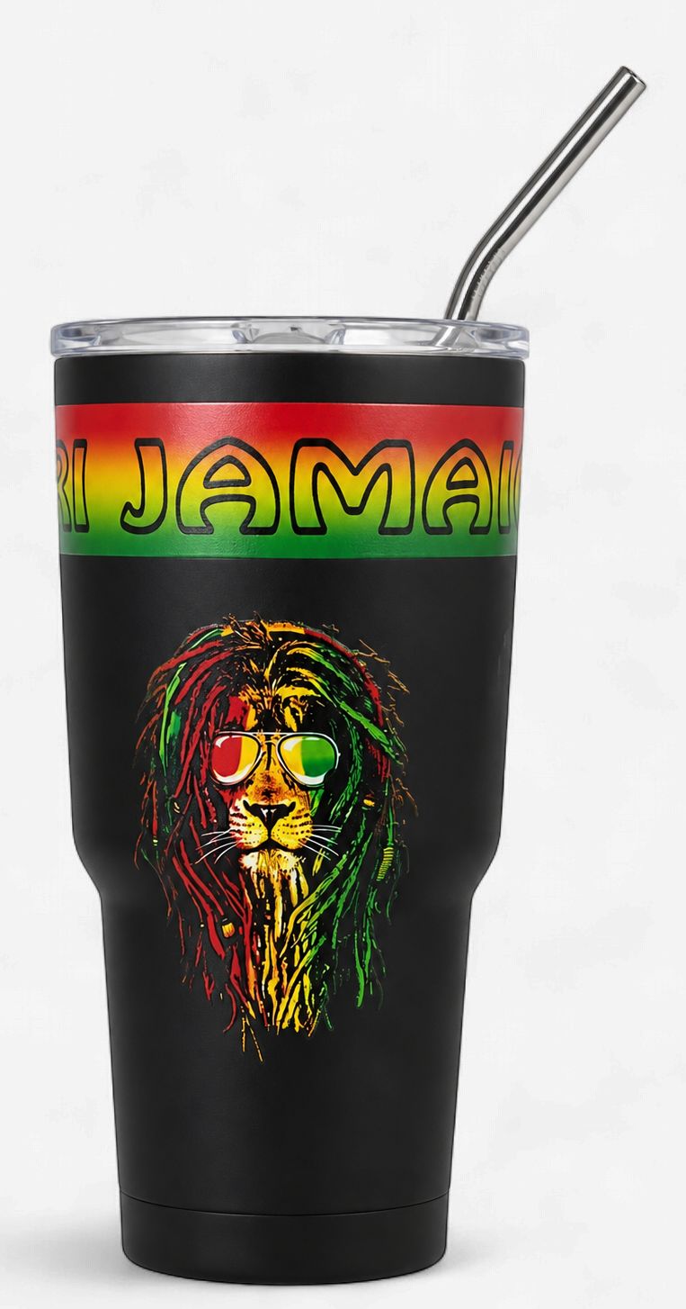 Jamaica Insulated Travel Mug with Straw (20oz, 30oz &amp; 40oz)