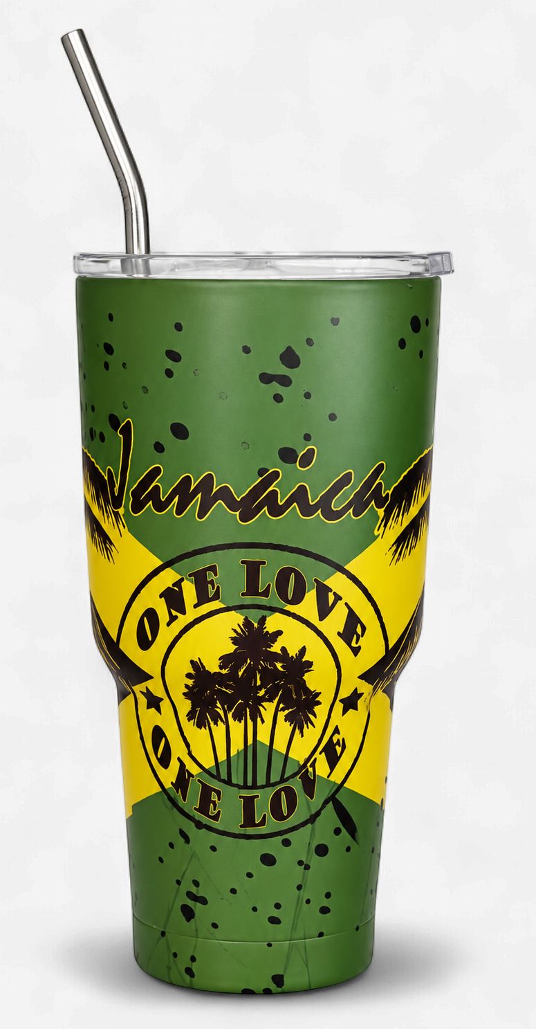 Jamaica Insulated Travel Mug with Straw (20oz, 30oz &amp; 40oz)