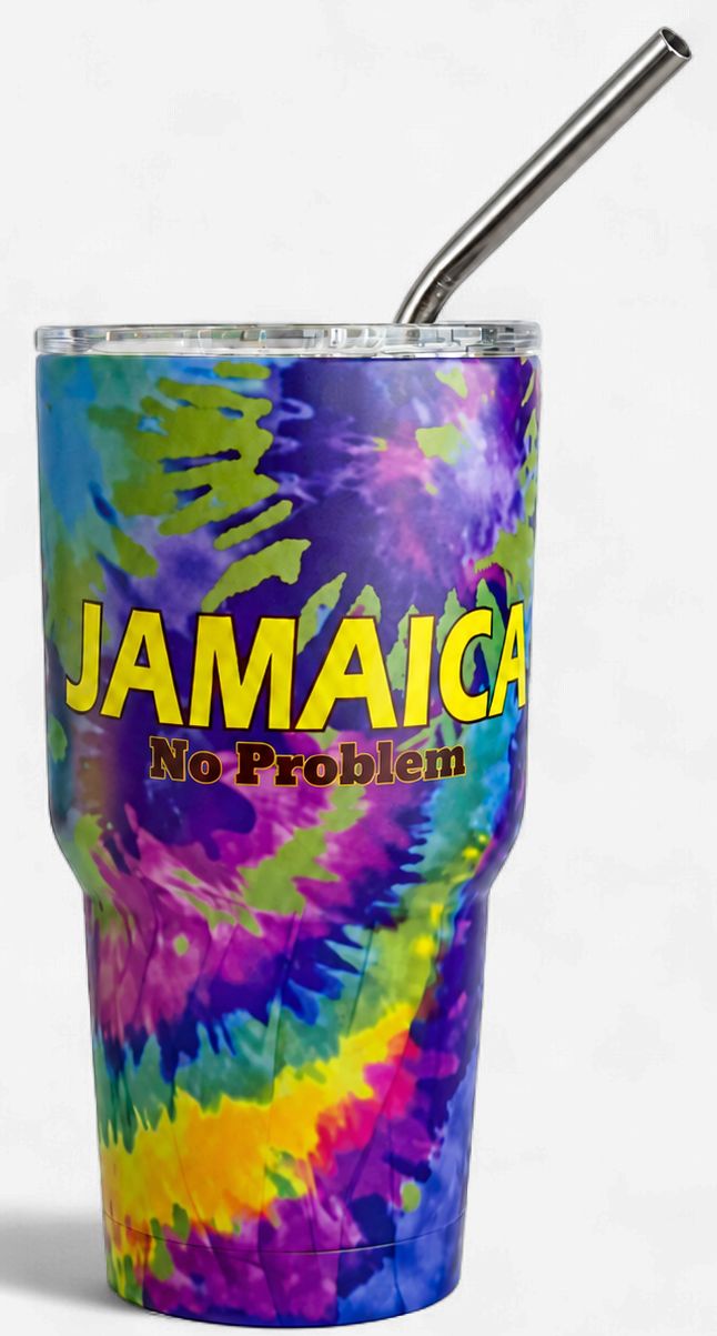 Jamaica Insulated Travel Mug with Straw (20oz, 30oz &amp; 40oz)