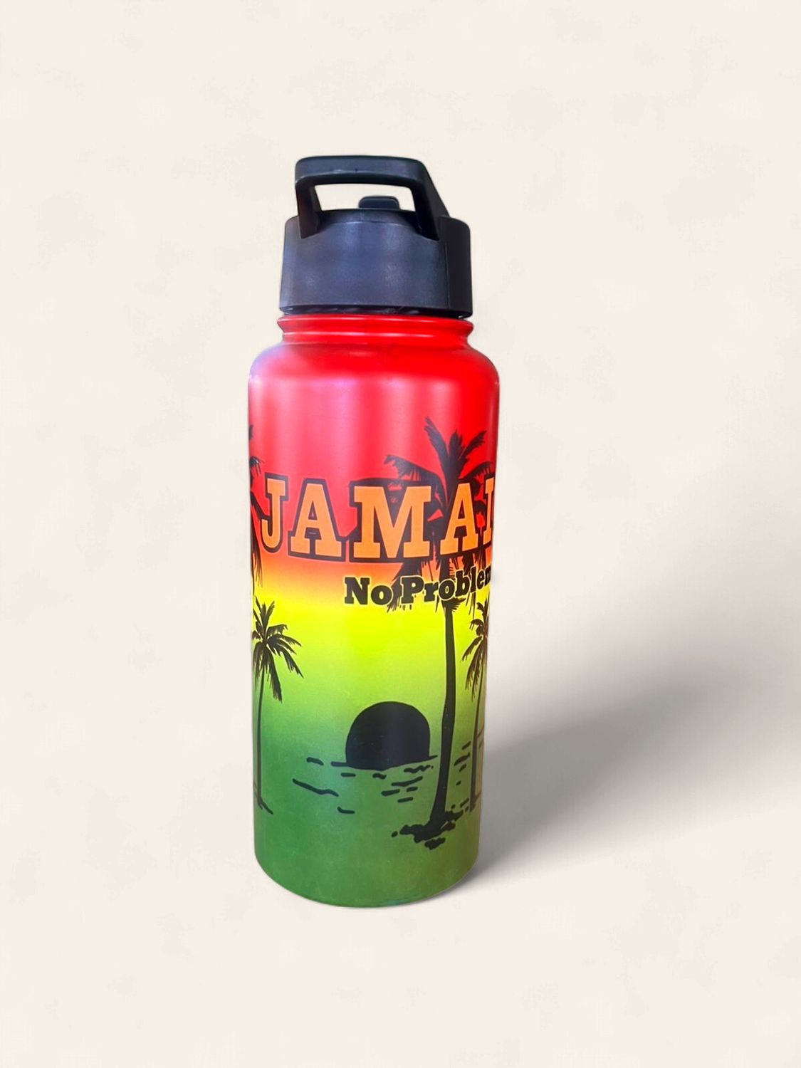 32 oz Stainless Steel Insulated Water Bottle – Flip-Top Lid