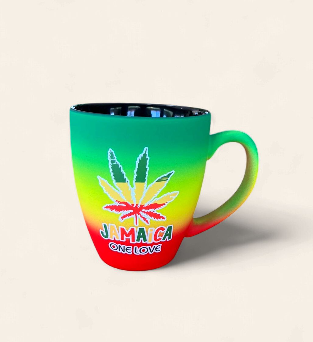 Jamaica One Love Ceramic Coffee Mug 12 oz