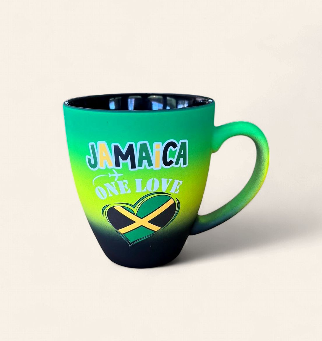 Jamaica One Love Ceramic Coffee Mug 12 oz