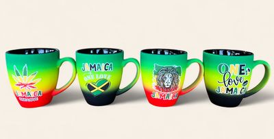 Jamaica One Love Ceramic Coffee Mug 12 oz