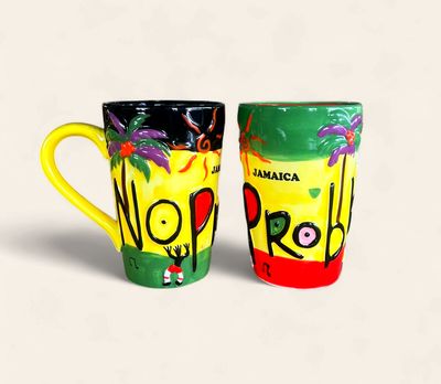 Jamaica “No Problem” Ceramic Coffee Mug 12 oz