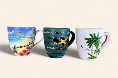 Jamaica Tropical Scenic Ceramic Coffee Mug 12 oz