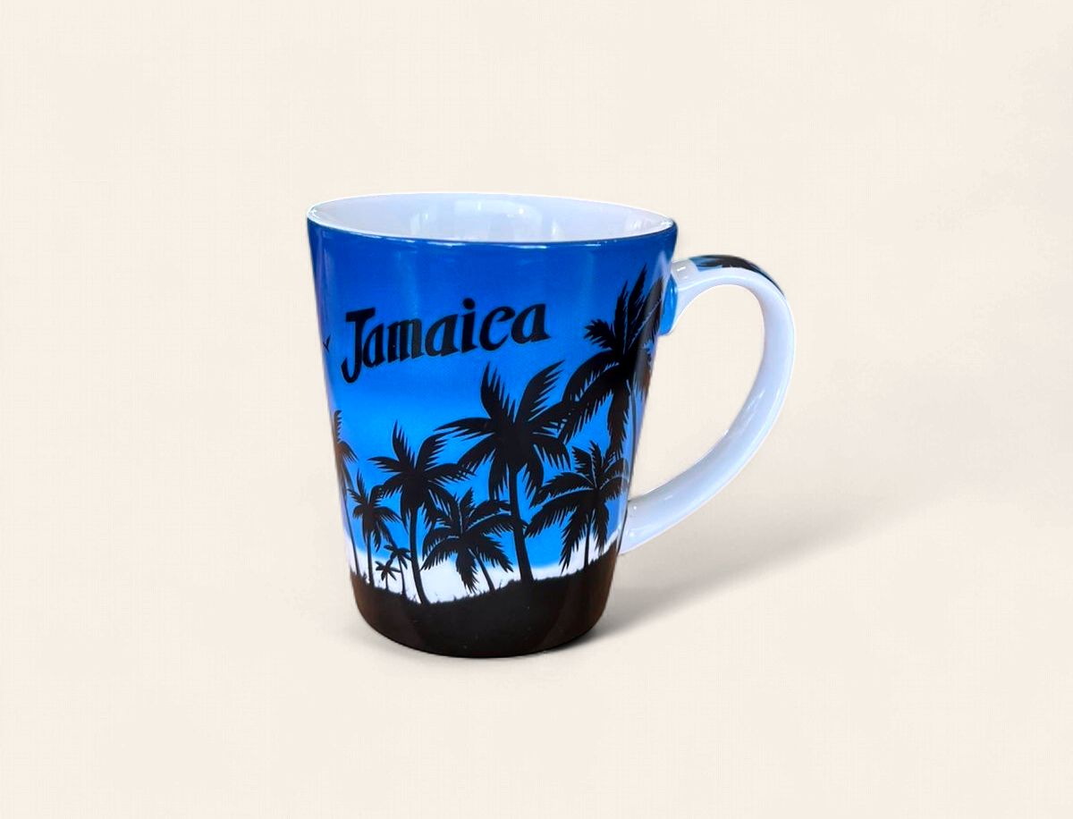 Tropical Dusk Ceramic Coffee Mug