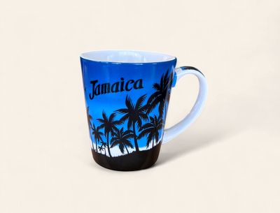 Tropical Dusk Ceramic Coffee Mug