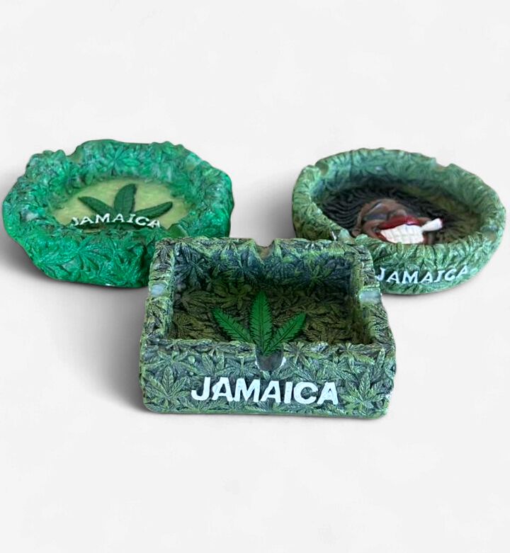 Jamaica Rasta Ashtray Souvenir