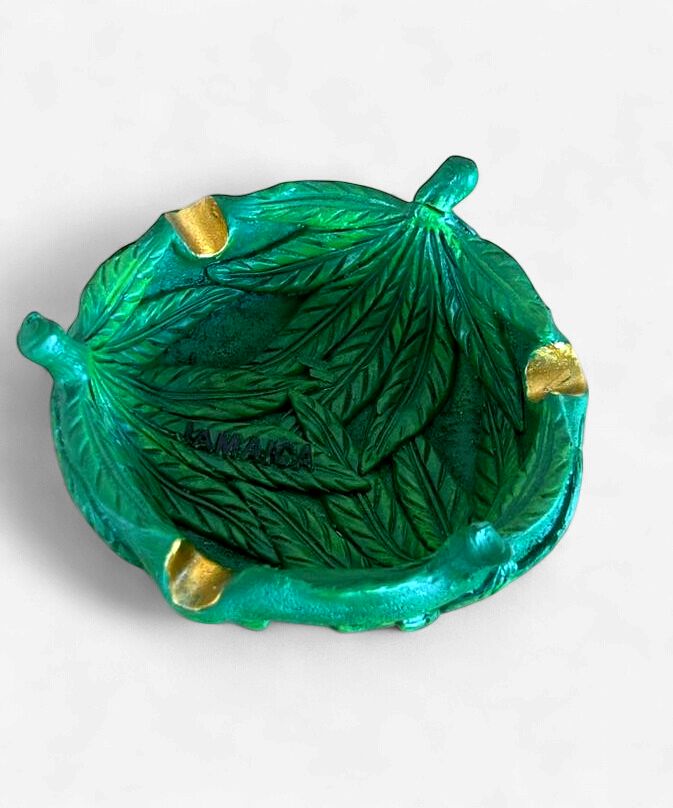 Jamaica Rasta Ashtray Souvenir
