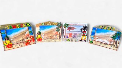 Jamaica Vacation Souvenir Photo Frame – Island Beach Theme Decor