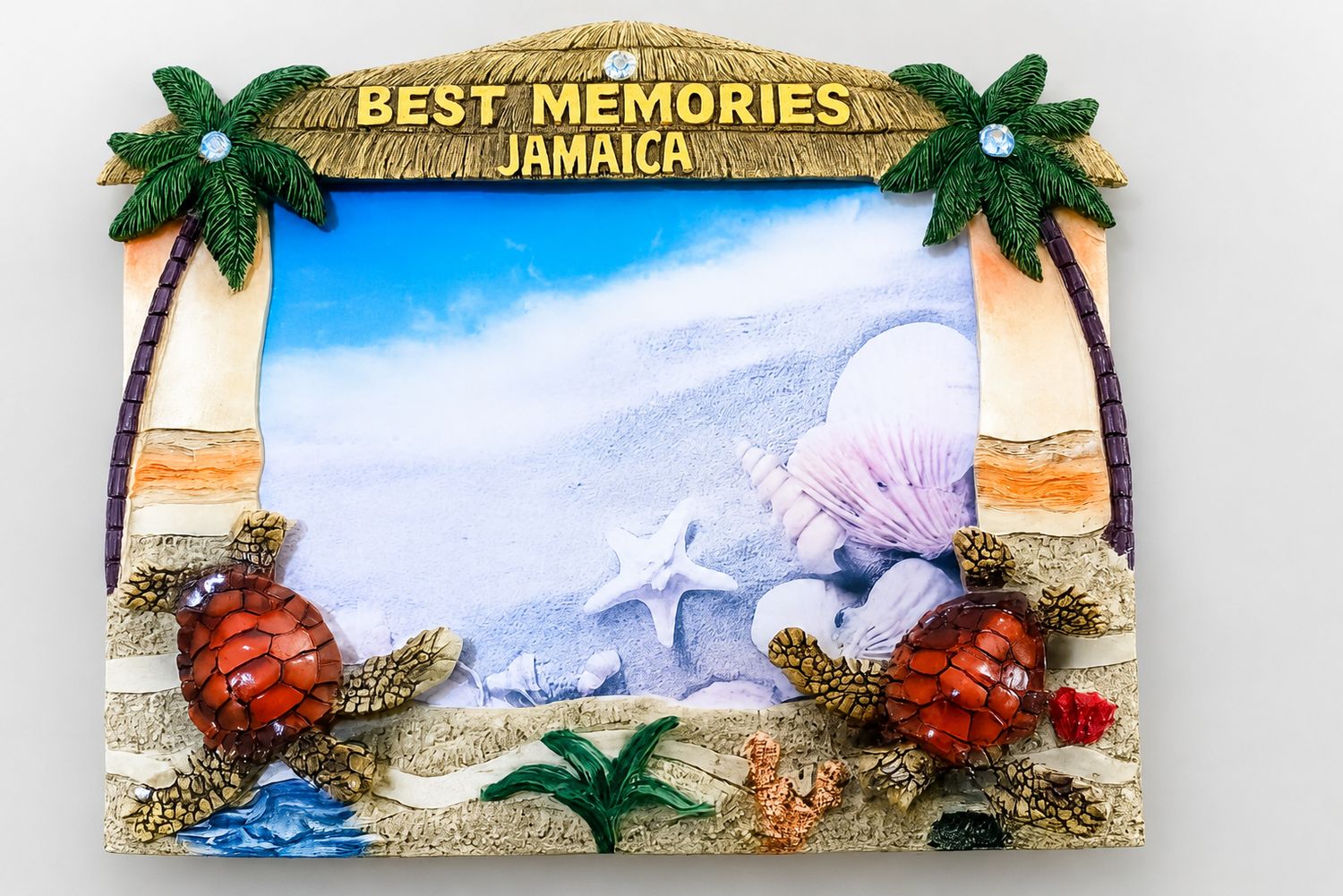 Jamaica Vacation Souvenir Picture Frame