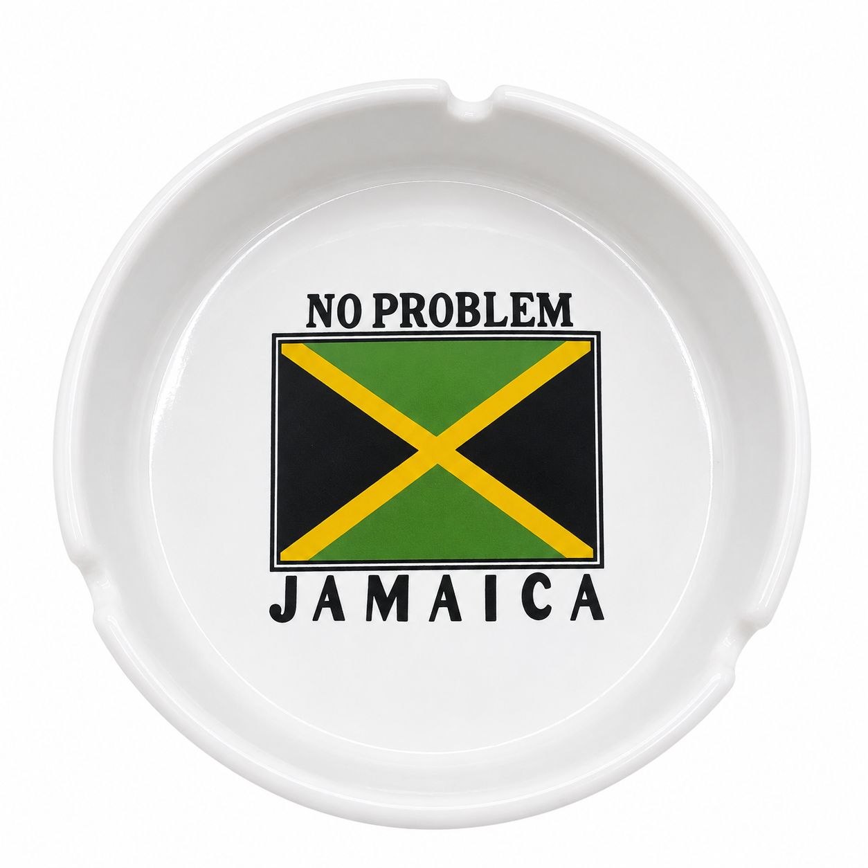 Jamaica Souvenir Ceramic Ashtrays