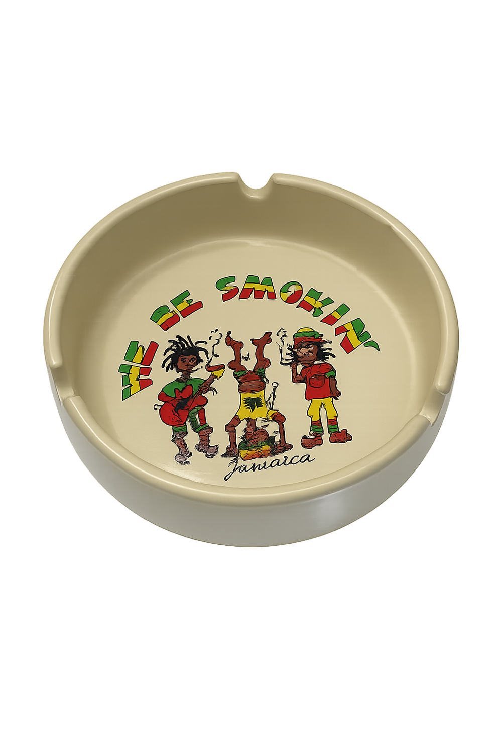 Jamaica Souvenir Ceramic Ashtrays