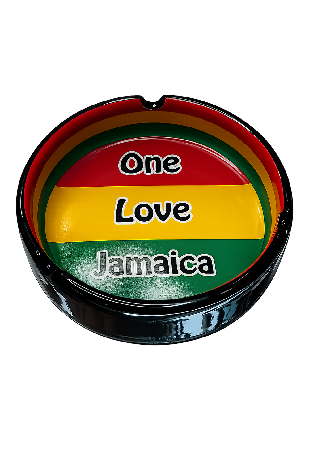 Jamaica Souvenir Ceramic Ashtrays