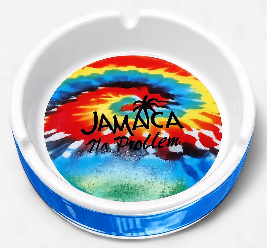 Jamaica Souvenir Ceramic Ashtrays