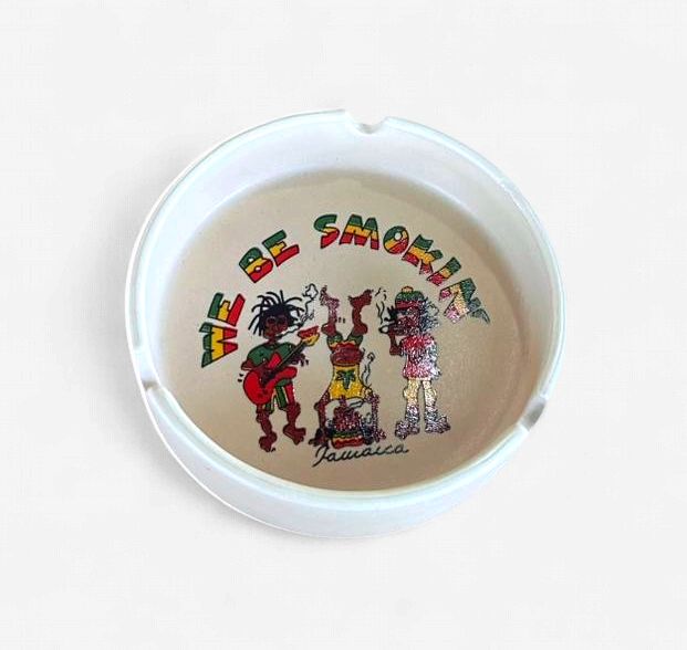 Jamaica Classic Ceramic Ashtray