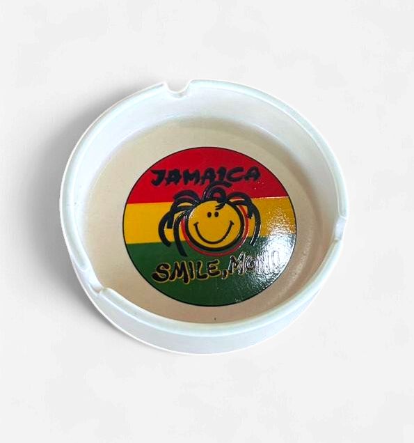 Jamaica Classic Ceramic Ashtray
