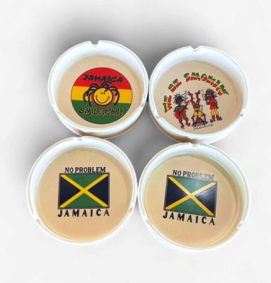 Jamaica Classic Ceramic Ashtray