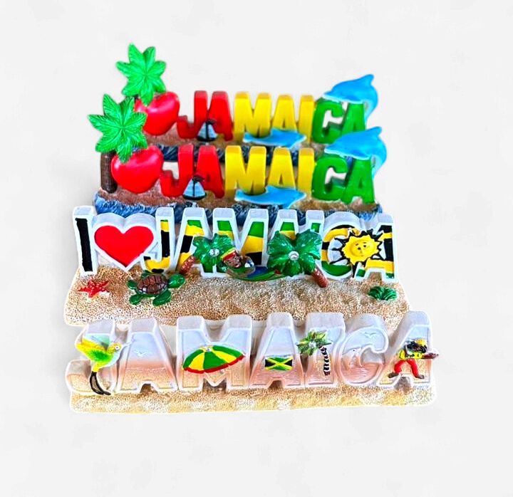 Jamaica Island Vibes Desktop Paperweight