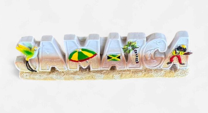 Jamaica Island Vibes Desktop Paperweight