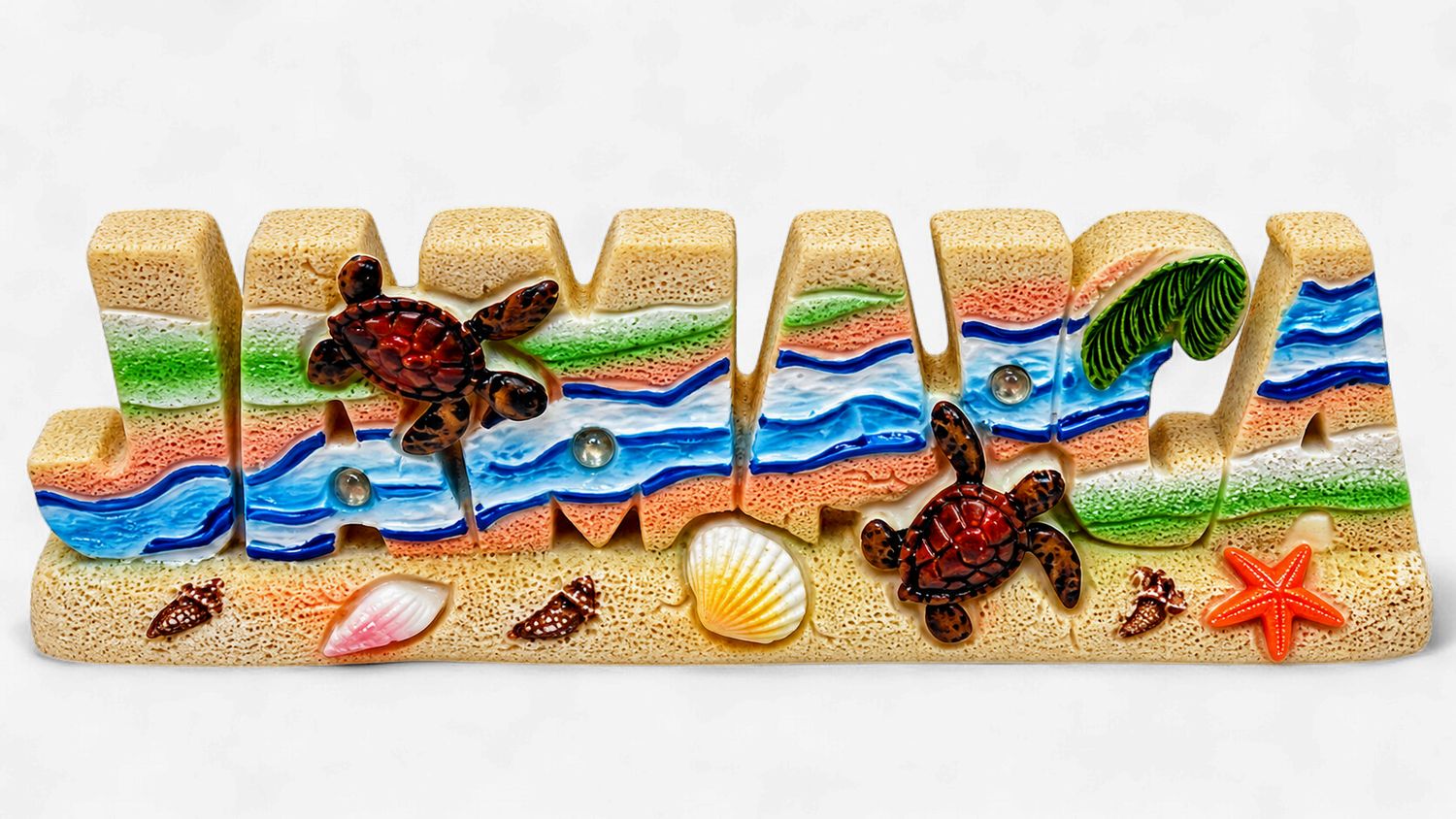 Jamaica Island Vibes Desktop Paperweight