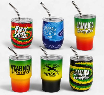 Jamaica Vibes Insulated Tumbler (50ml)