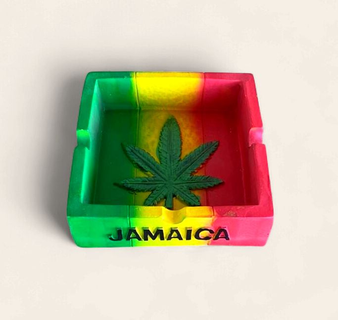 Jamaica Rasta Style Ashtray