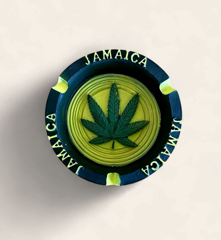 Jamaica Rasta Style Ashtray