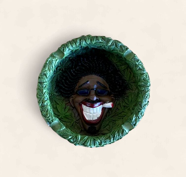 Jamaica Rasta Style Ashtray
