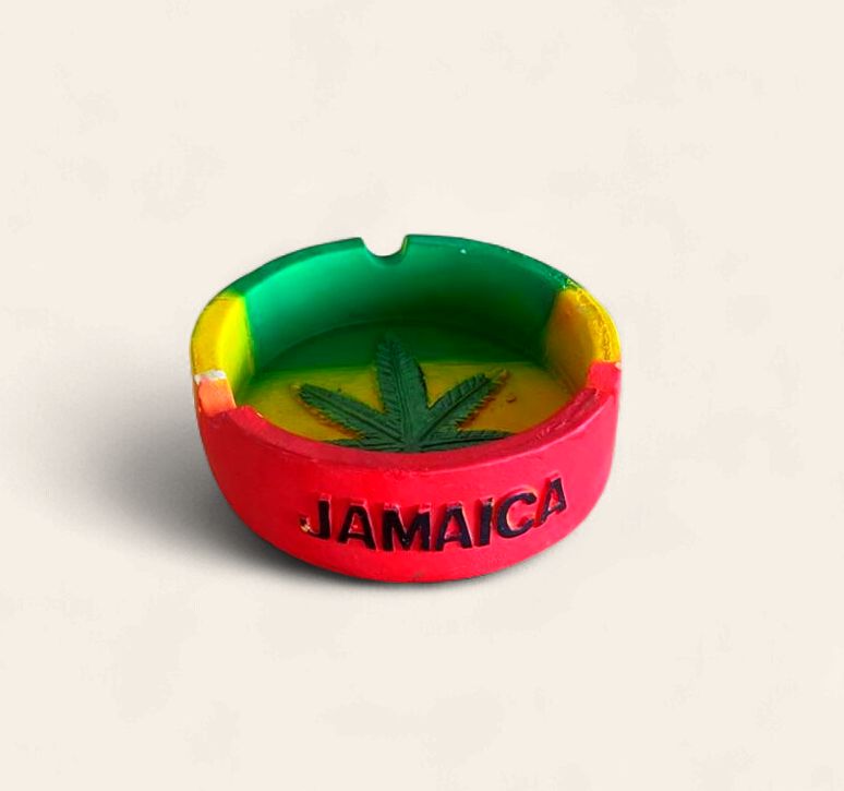 Jamaica Rasta Style Ashtray