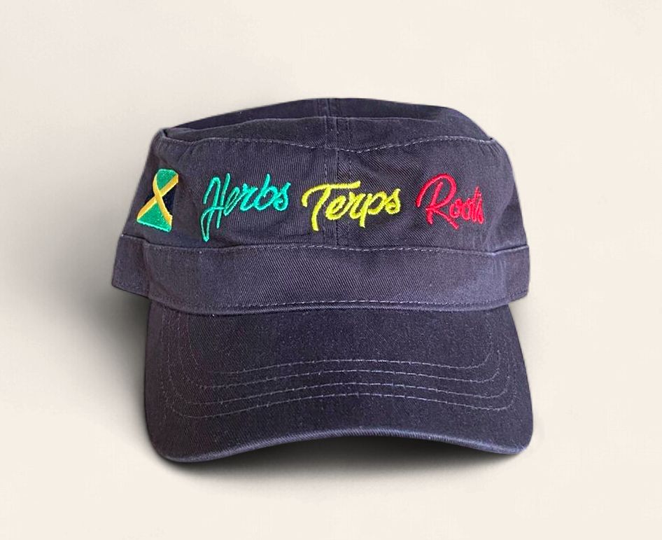 Herbs Trips Roots Jamaica Face Cap Edition
