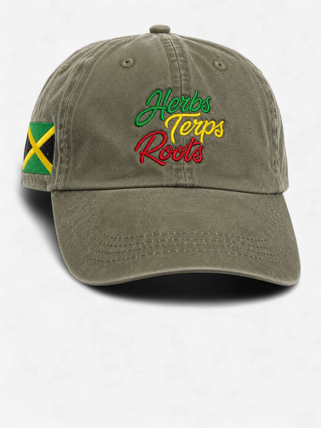 Herbs Terps Roots Jamaica Face Cap Edition