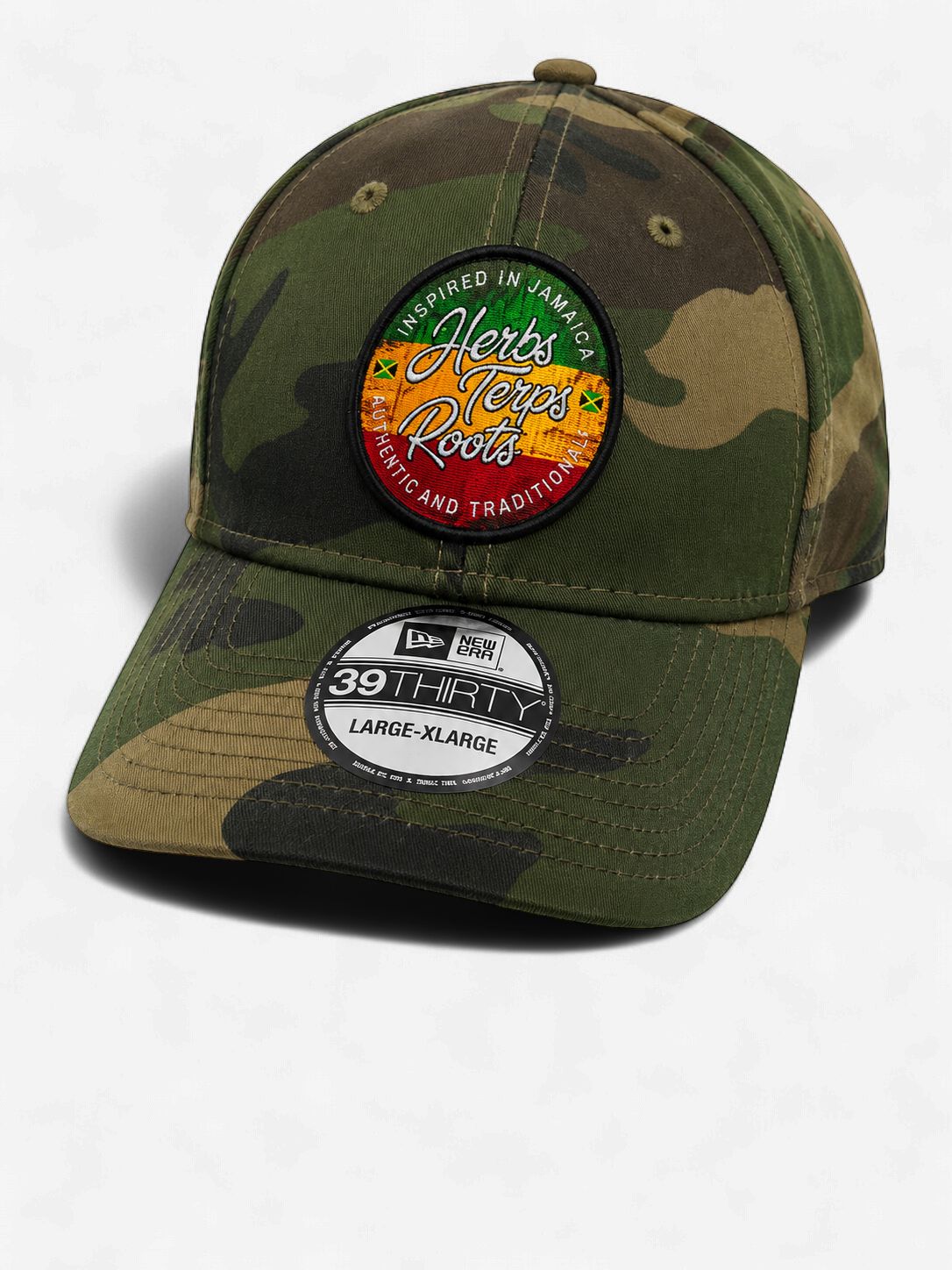 Herbs Terps Roots Jamaica Face Cap Edition