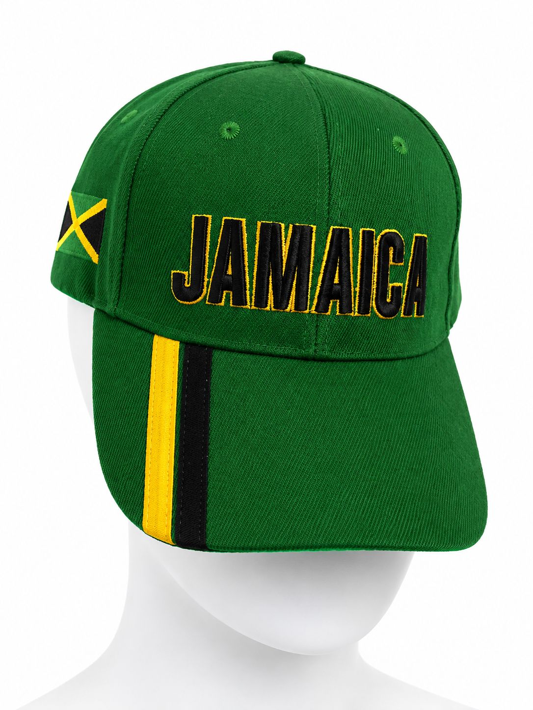 Jamaica Flag Classic Snapback Cap