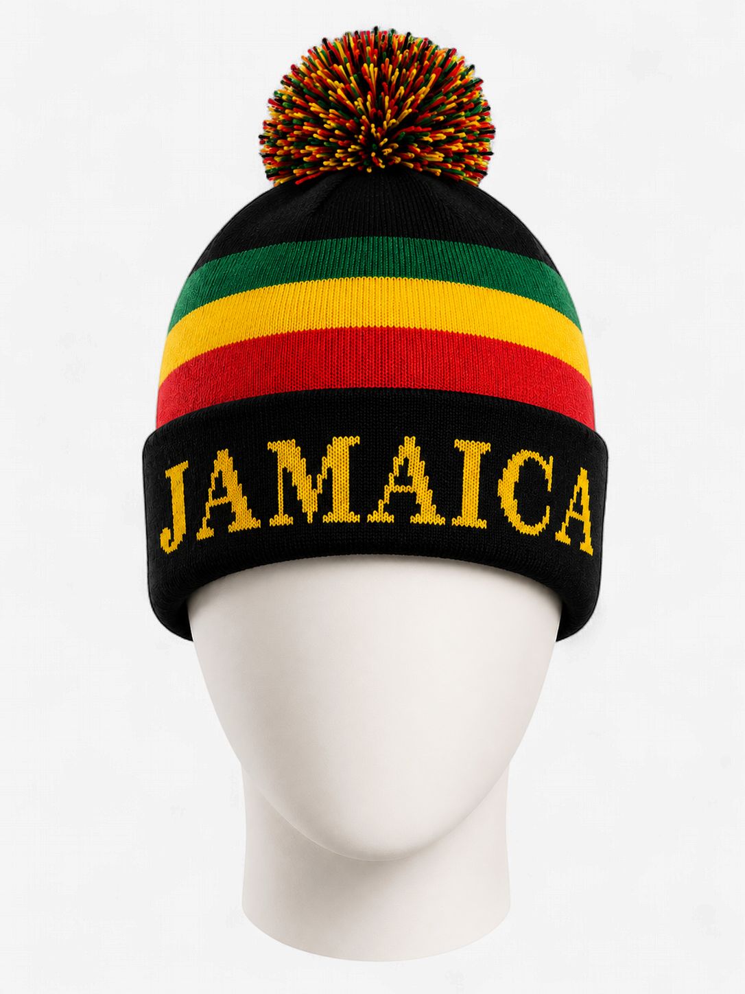 Rasta Knit Beanie Hat