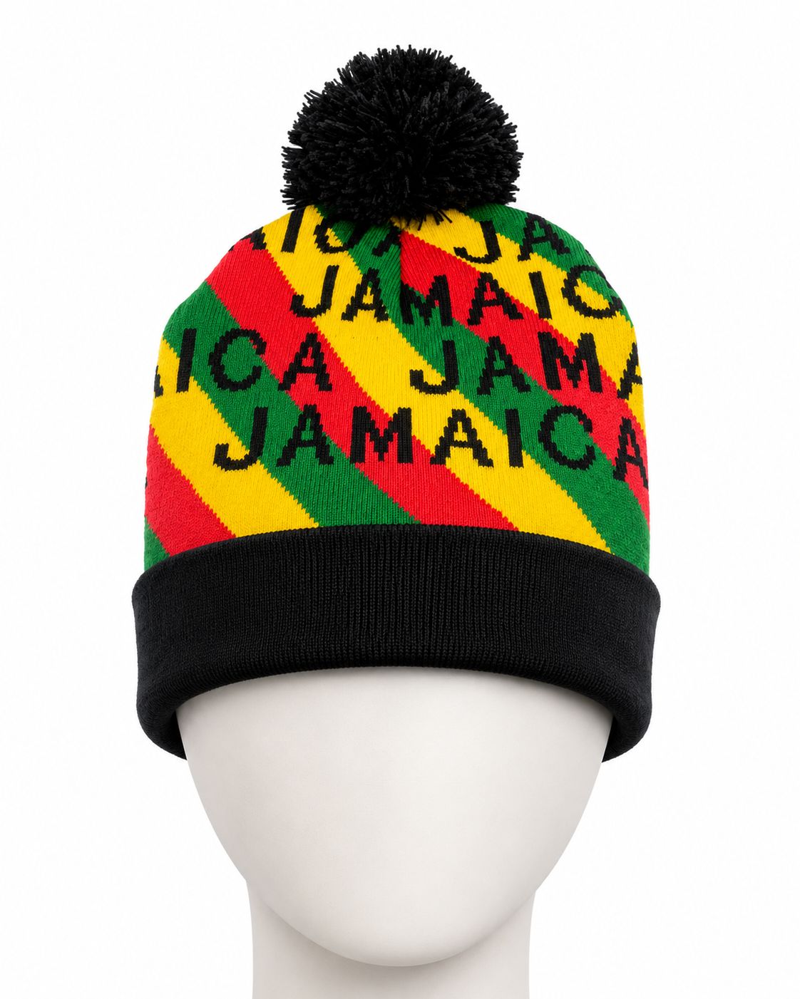 Rasta Knit Beanie Hat